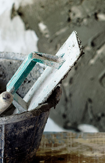 Innen-und Außenputz