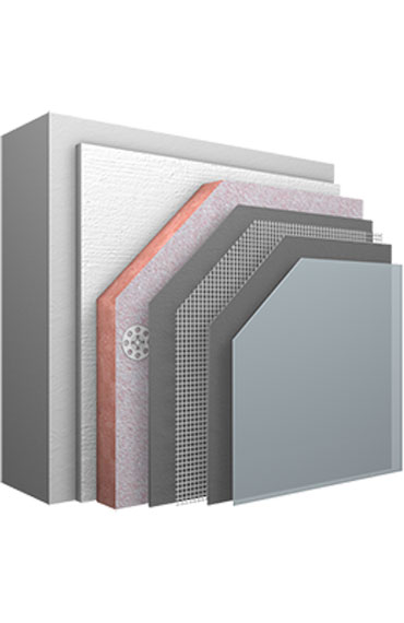 Vollwärmeschutz (WDVS)